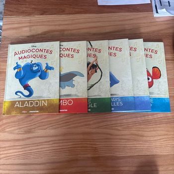# lot 6 livres audio contes magiques