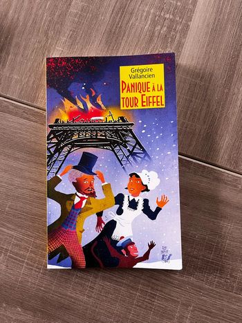 Livre panique à la Tour Eiffel