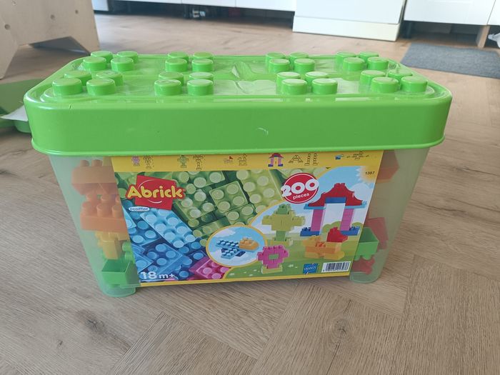 Lot de brique de construction Abrick en plastique