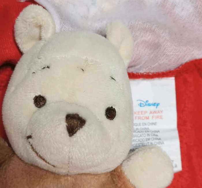 Ensemble Disney  👣 mixte  veste à  capuche rouge et pantalon chaud blanc,  1 mois/54cm - photo numéro 16