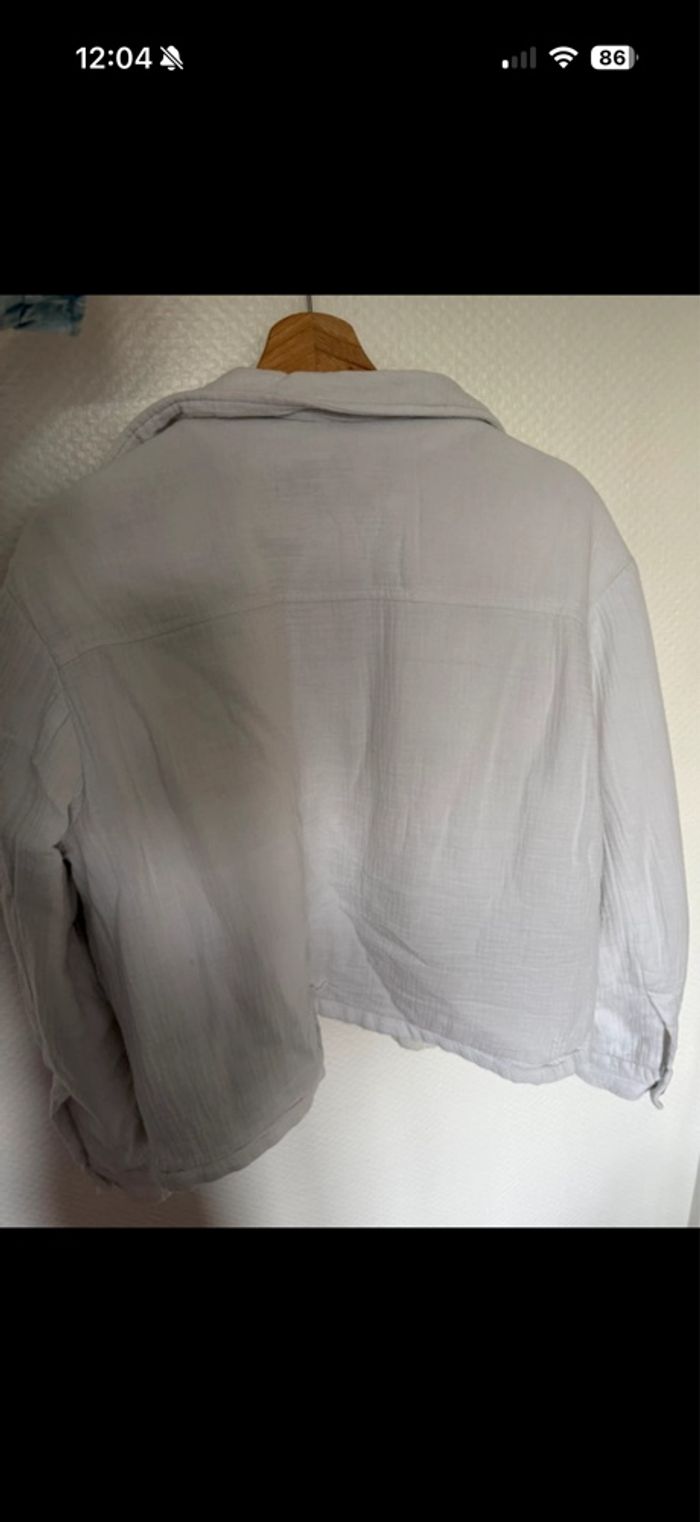 Veste blanche Kiabi - photo numéro 5