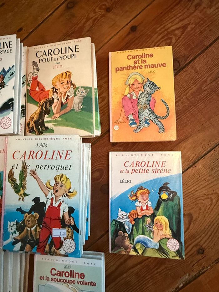 Bibliothèque rose - Livres anciens vintage Caroline Pierre Probst Hachette Jeunesse - photo numéro 6