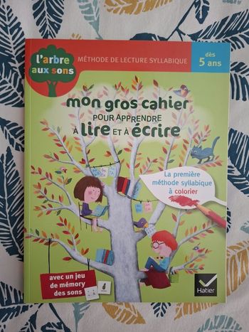 Mon gros cahier pour apprendre à lire et à écrire