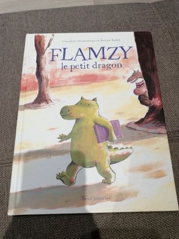 Livre Flamzy le petit dragon