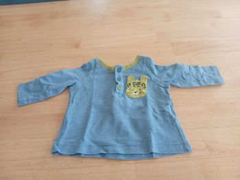 Tee-Shirt Manches Longues Garçon Du Pareil au Même 3 Mois