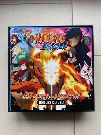 Jeu de société Naruto shippuden, combats de ninjas complet, édition française.