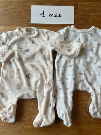 Lot de 2 pyjamas kiabi