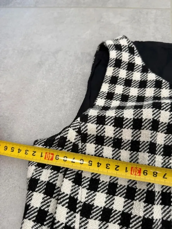 Robe Ralph Lauren vichy noires et blanches taille 6 soit S comme neuve - photo numéro 10