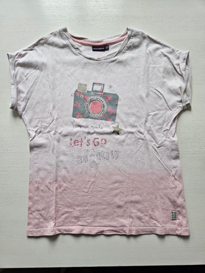 T-shirt fille 8 ans - photo numéro 2