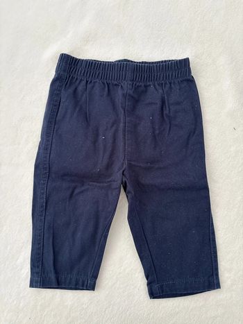 Pantalon marine simple 6 mois