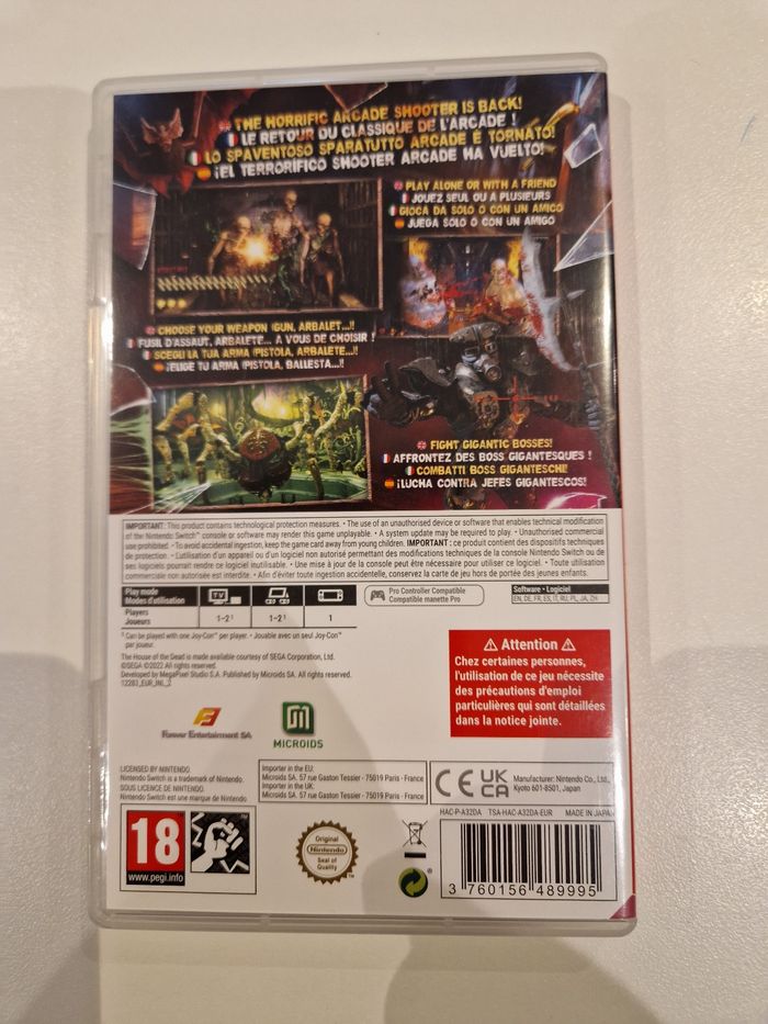 The house of the dead Switch - photo numéro 3