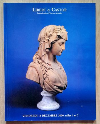Catalogue vente aux enchères Libert & Castor décembre 2000 Paris (art)