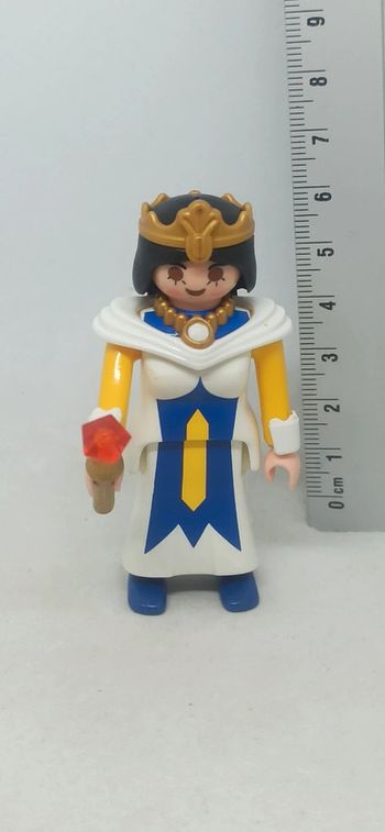 Femme reine médiévale moyen âge playmobil