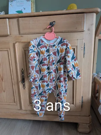 Combinaison salopette 3 ans  mixte