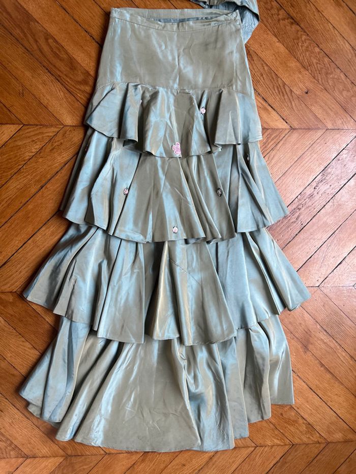 Sublime ensemble de soirée Claudine Elbaz couture Taille 38 (650€ en boutique) - photo numéro 3