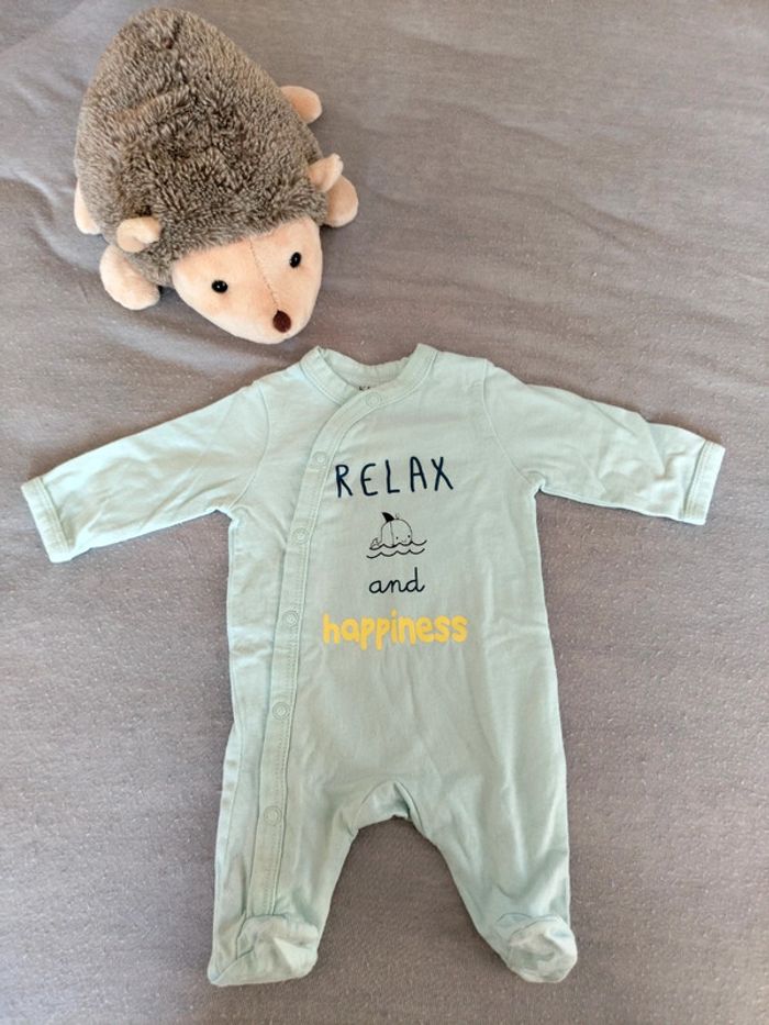 Pijama azur en coton