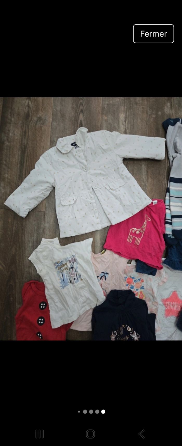 Lot 30 vêtements 12 18 mois - photo numéro 5