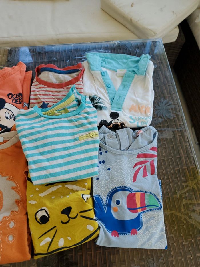 Lot 11 T-shirts 2 ans 86 cm - photo numéro 4