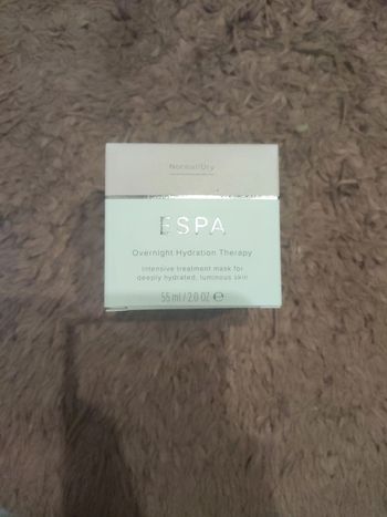 Crème nuit overnight hydratation therapy Espa