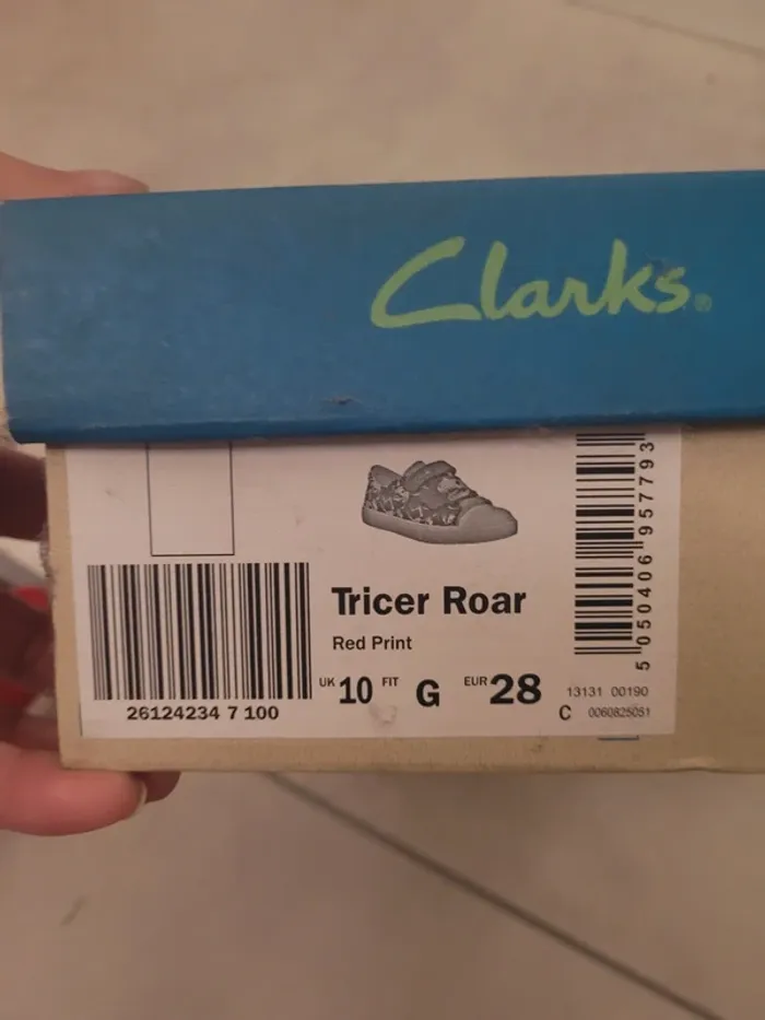 Baskets toile dinosaure clarks - photo numéro 5