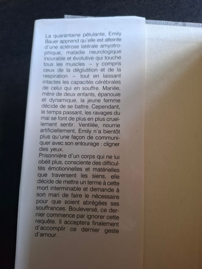 Récit Je soussignée Émily Bauer en bon état - photo numéro 2