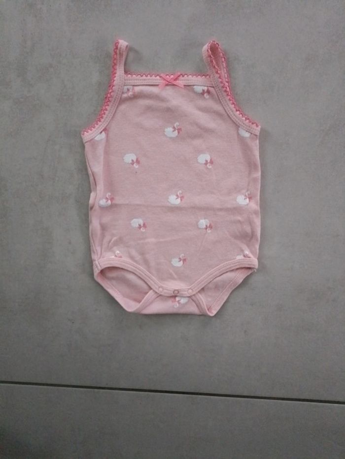 Lot de 4 bodies débardeurs fille - 9 mois - photo numéro 6