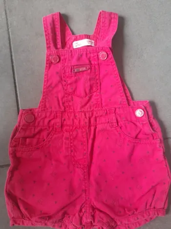 Salopette short