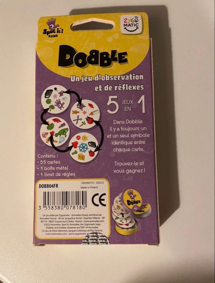 Jeu de cartes Dobble - photo numéro 2