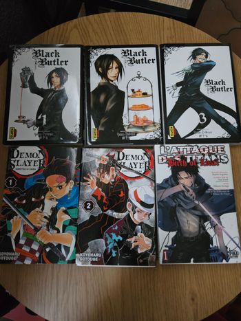 Lot 6 mangas