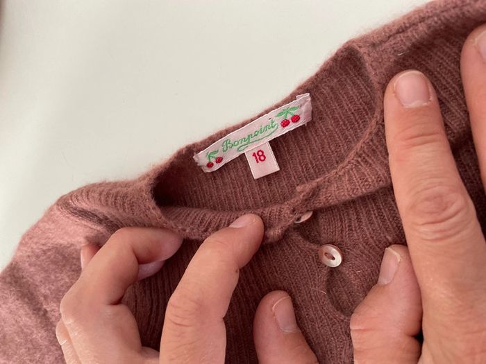 Gilet bébé cachemire - photo numéro 4