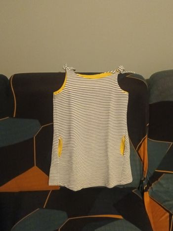 Robe d'été enfant à rayures