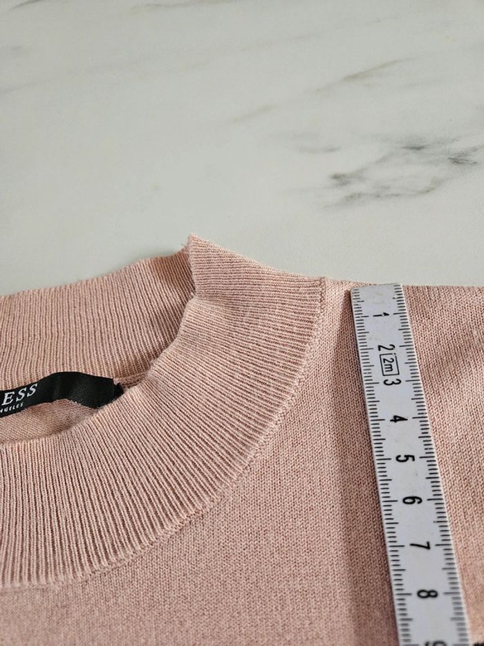 Guess pull rose pâle taille M - photo numéro 12