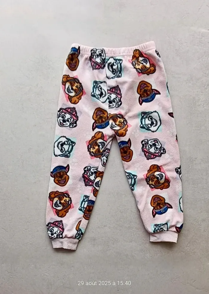Pyjama 2 pièces Pat patrouille fille - 2/3 ans - photo numéro 5