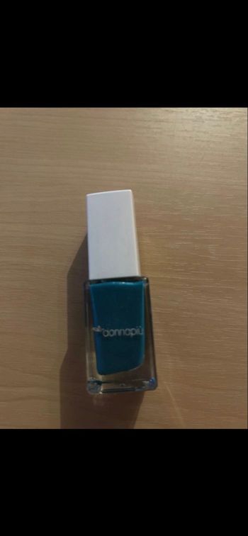 1 vernis bleu pailletée donnapiu neuf 