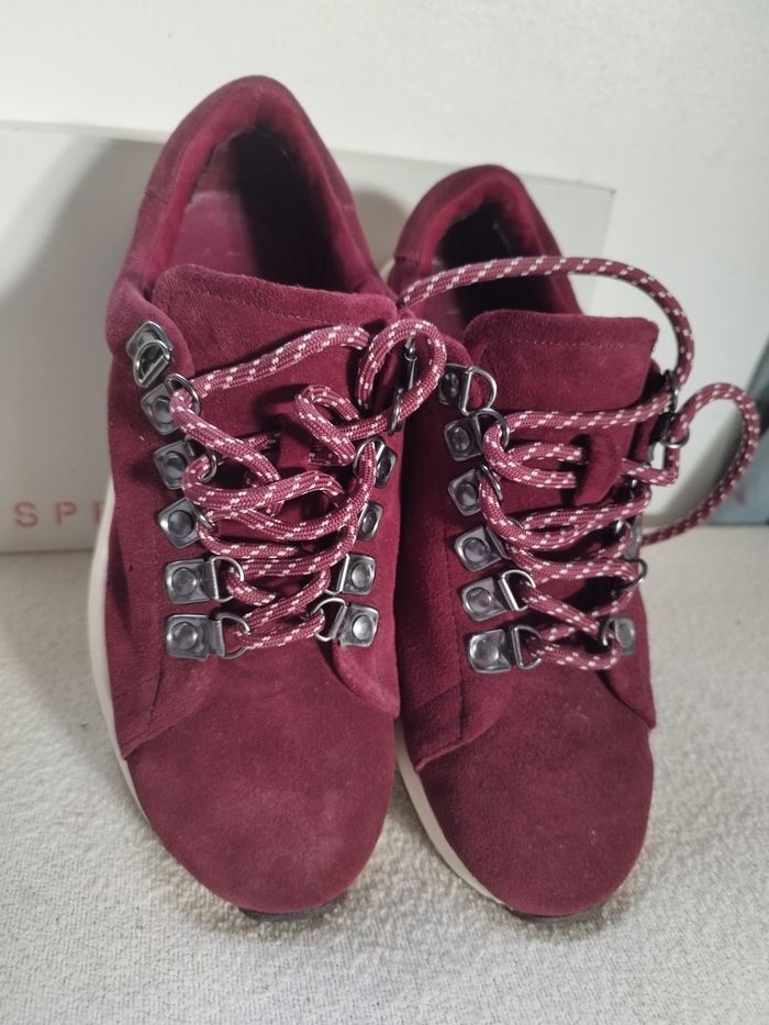 Chaussures à lacets Esprit Taille 38 - photo numéro 7