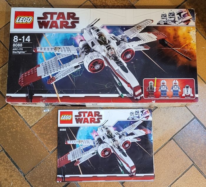 Lego star wars 8088 ARC 170 STARFIGHTER - photo numéro 6