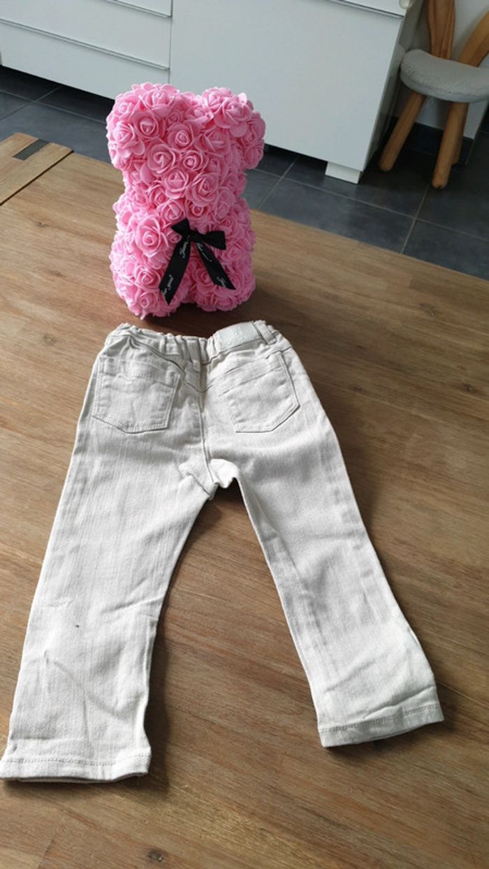 Jeans beige obaïbi 18m - photo numéro 2
