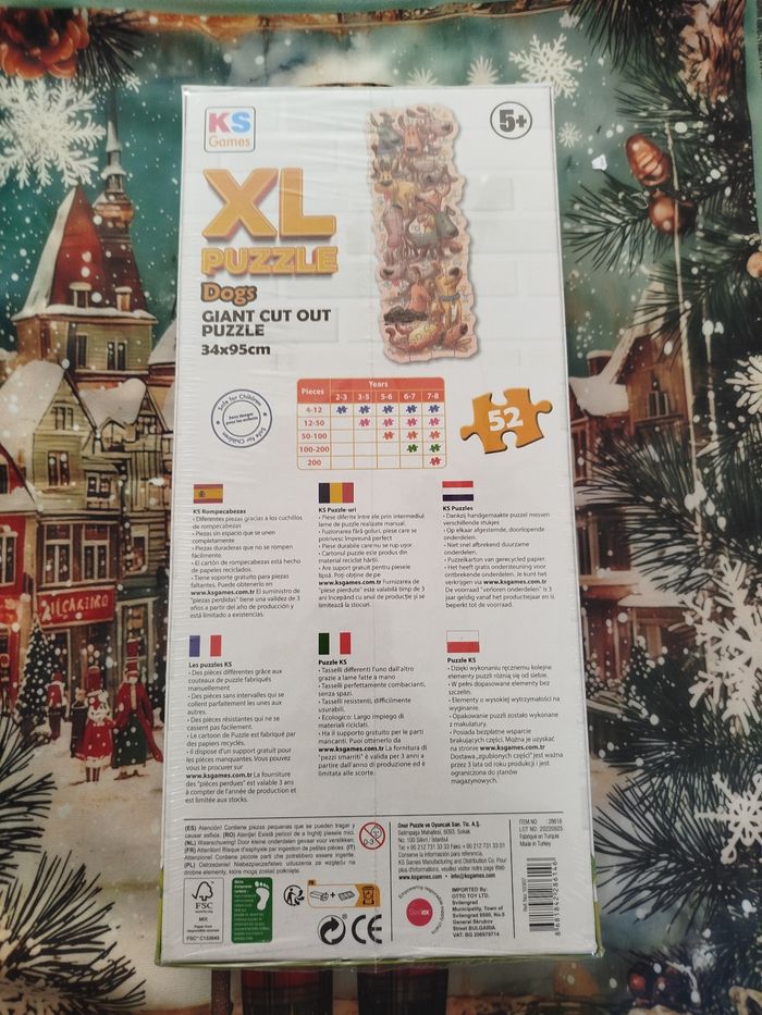 Puzzle XL Géant – “Dogs” - photo numéro 2