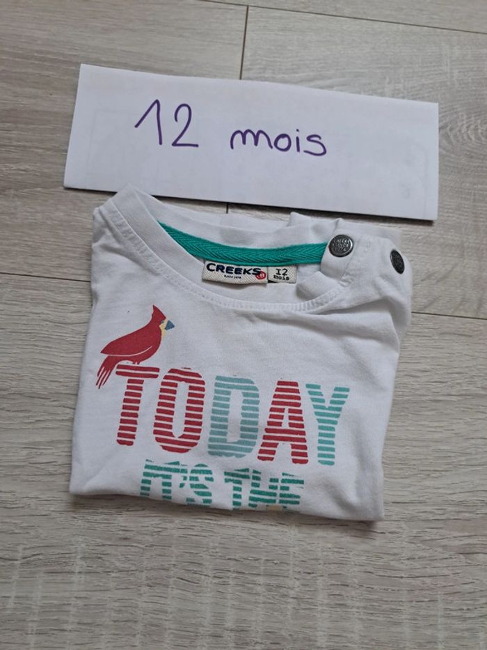 T-shirt 12 mois - photo numéro 3