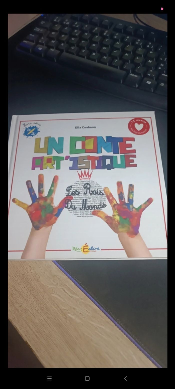 Livre un conte art'istique
