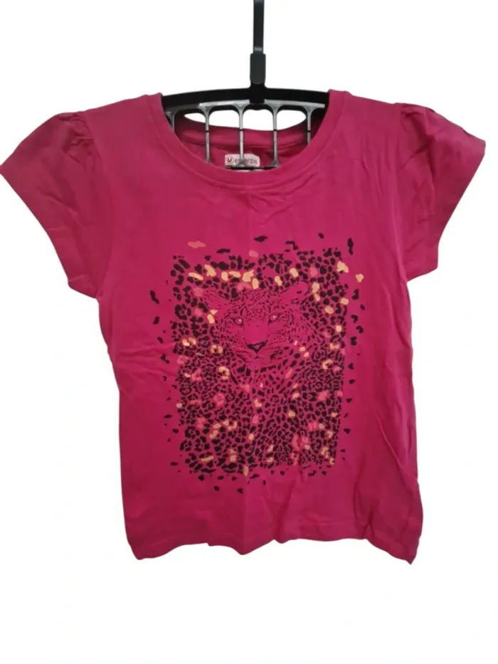 T-shirt fuchsia 10 ans