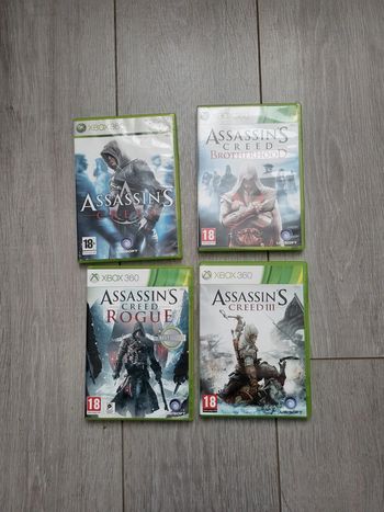 Lot jeux assassin's screed