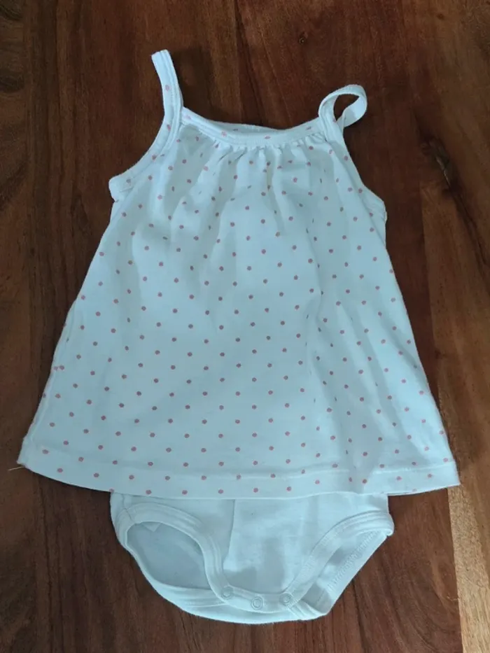 Robe body Petit Bateau Taille 12 mois - photo numéro 2