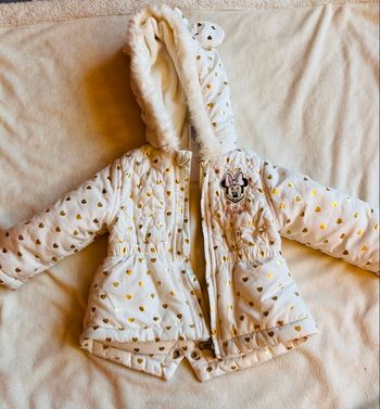 Manteau Minnie 6-9 mois