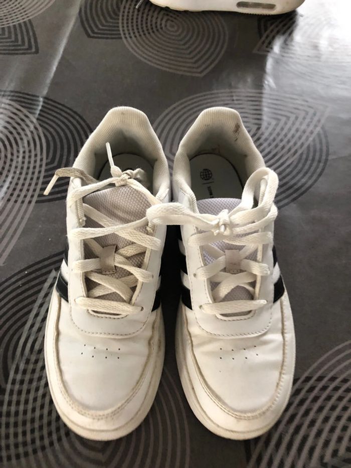 Baskets adidas blanche - photo numéro 4
