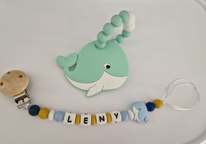 Attaches tétines baleine 🐳