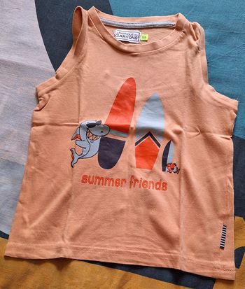 Tee-shirt sans manches Surf La Fabrique Des Garçons 6 ans