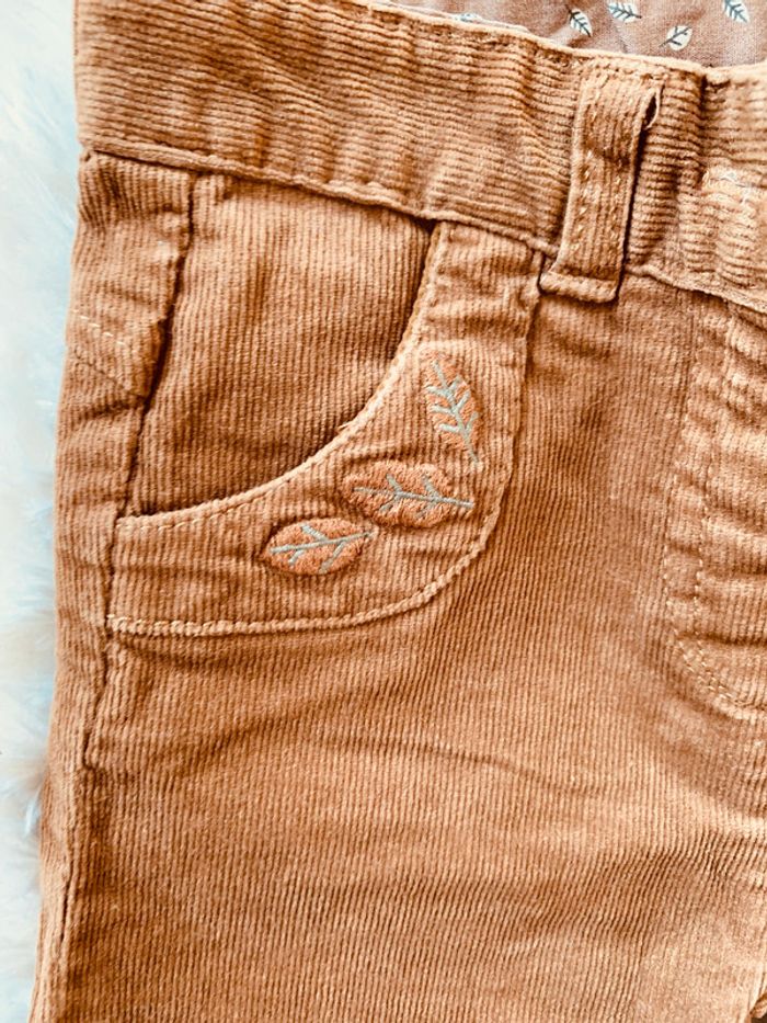 Lot 2 pantalons 18 mois hiver + chaussettes montantes DPAM - photo numéro 8