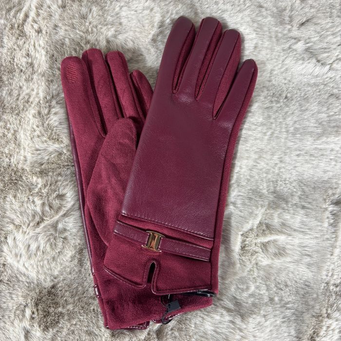 Gants femme élégants boucle prestige hiver tactile - photo numéro 5