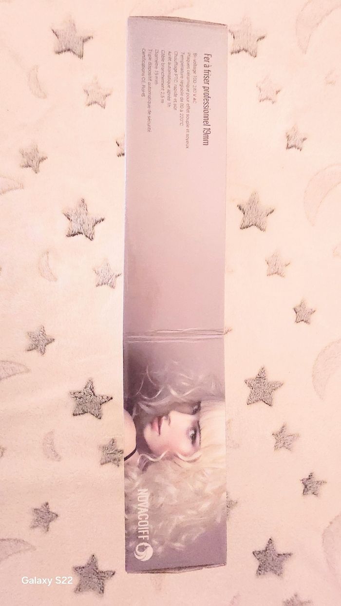 Fer à friser professionnelle novacoiff - photo numéro 2